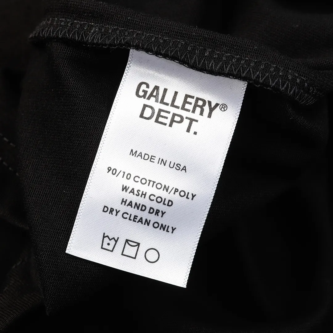 GALLERY.DEPT Summer new short-sleeved style No.: D3140#P106 Color: Black Red White Size: S M L XL